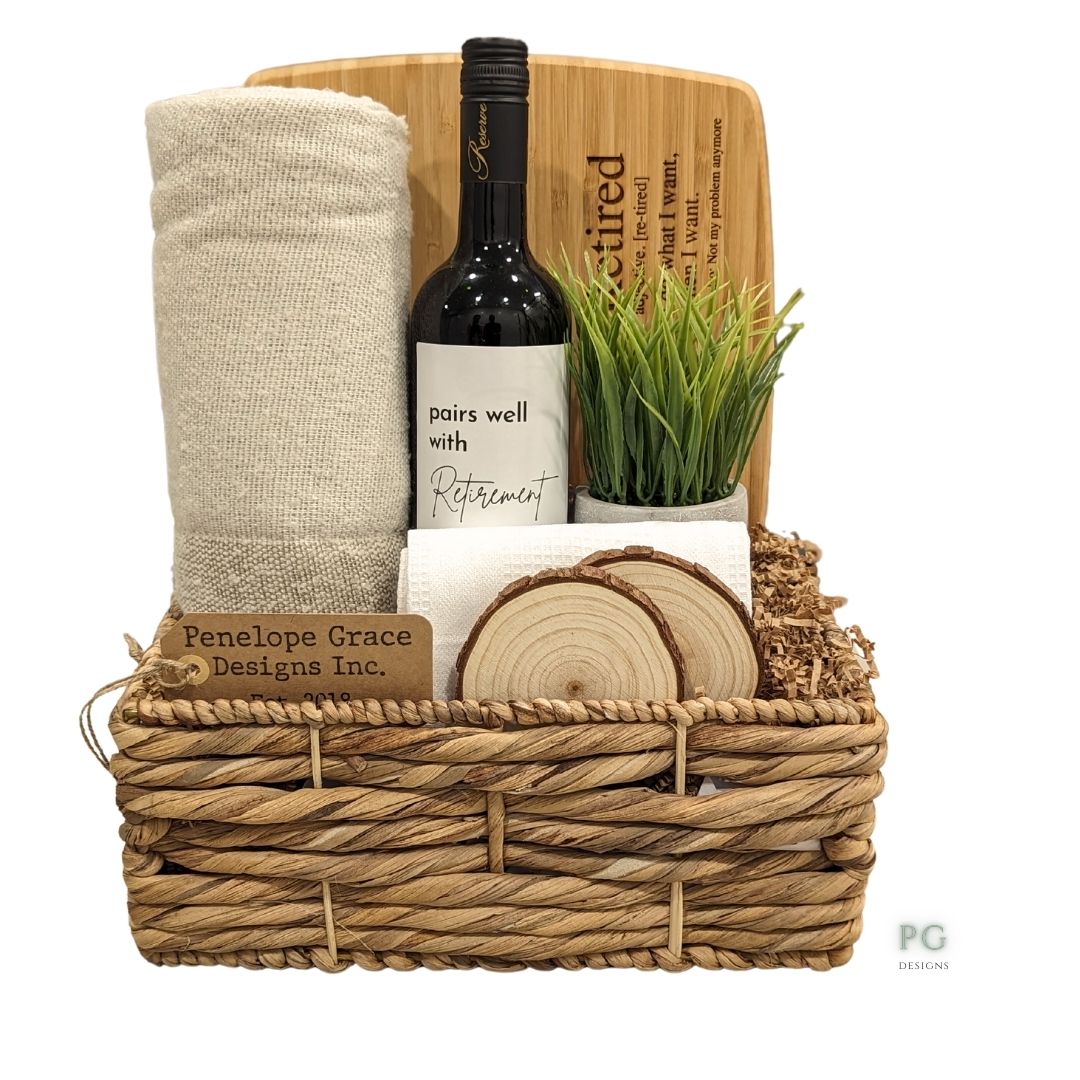 [re-tired] - Semi-Custom Gift Basket
