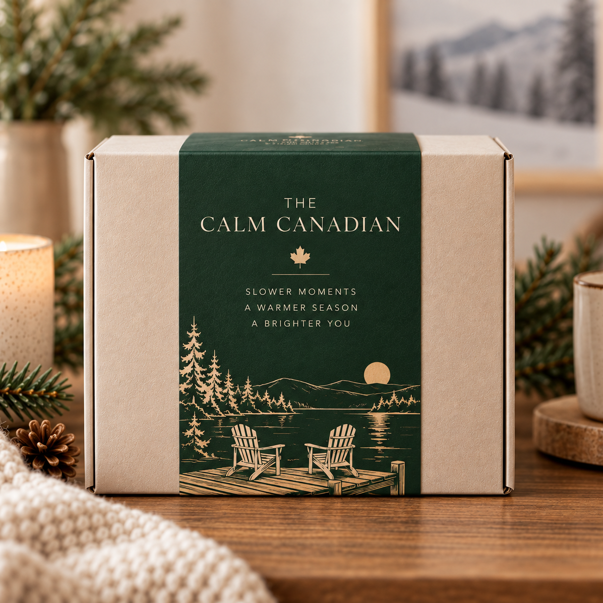 The Calm Canadian | Gift Box | 2026 Holiday Collection