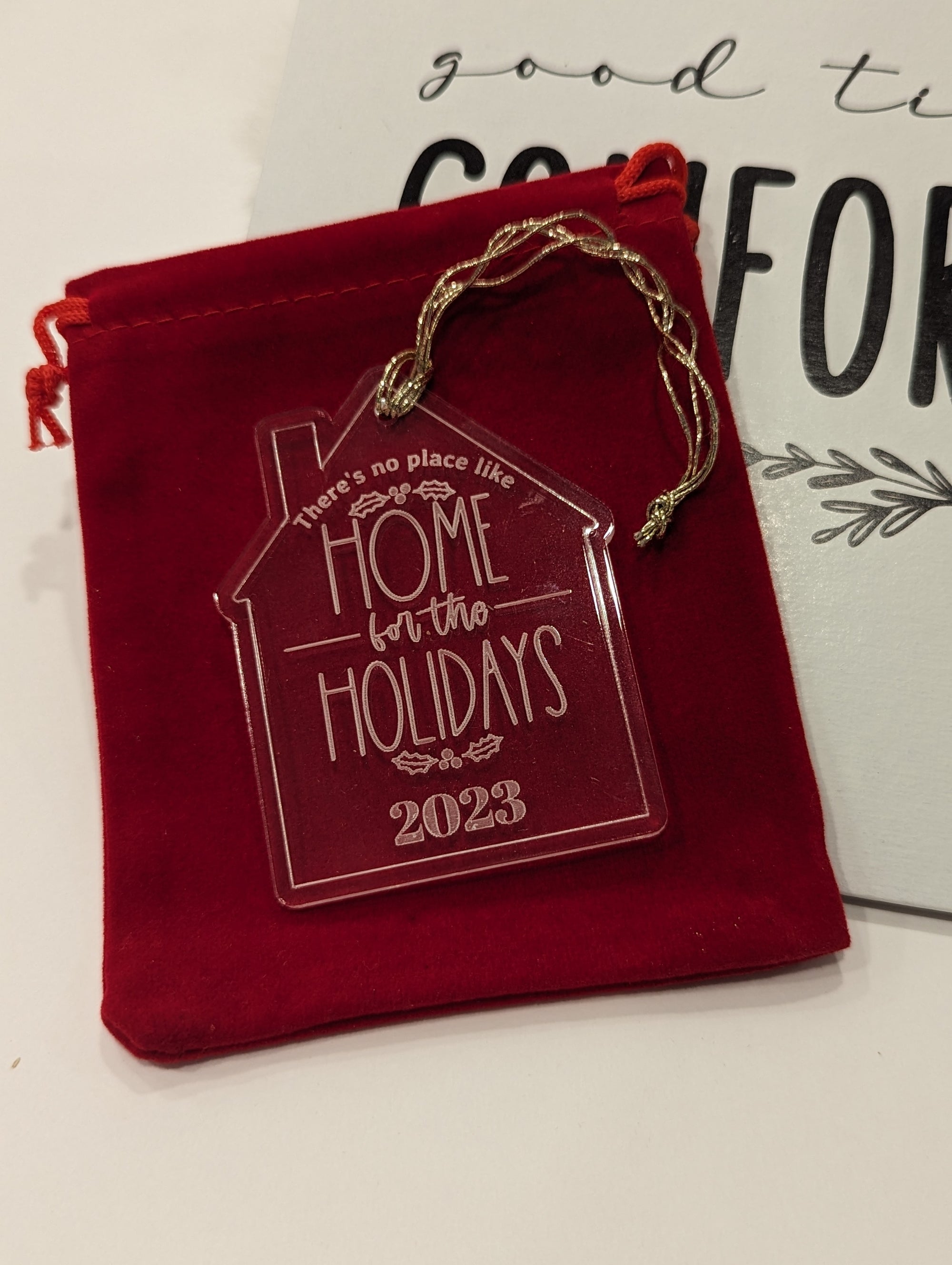 There's no place like home - Holiday Ornament