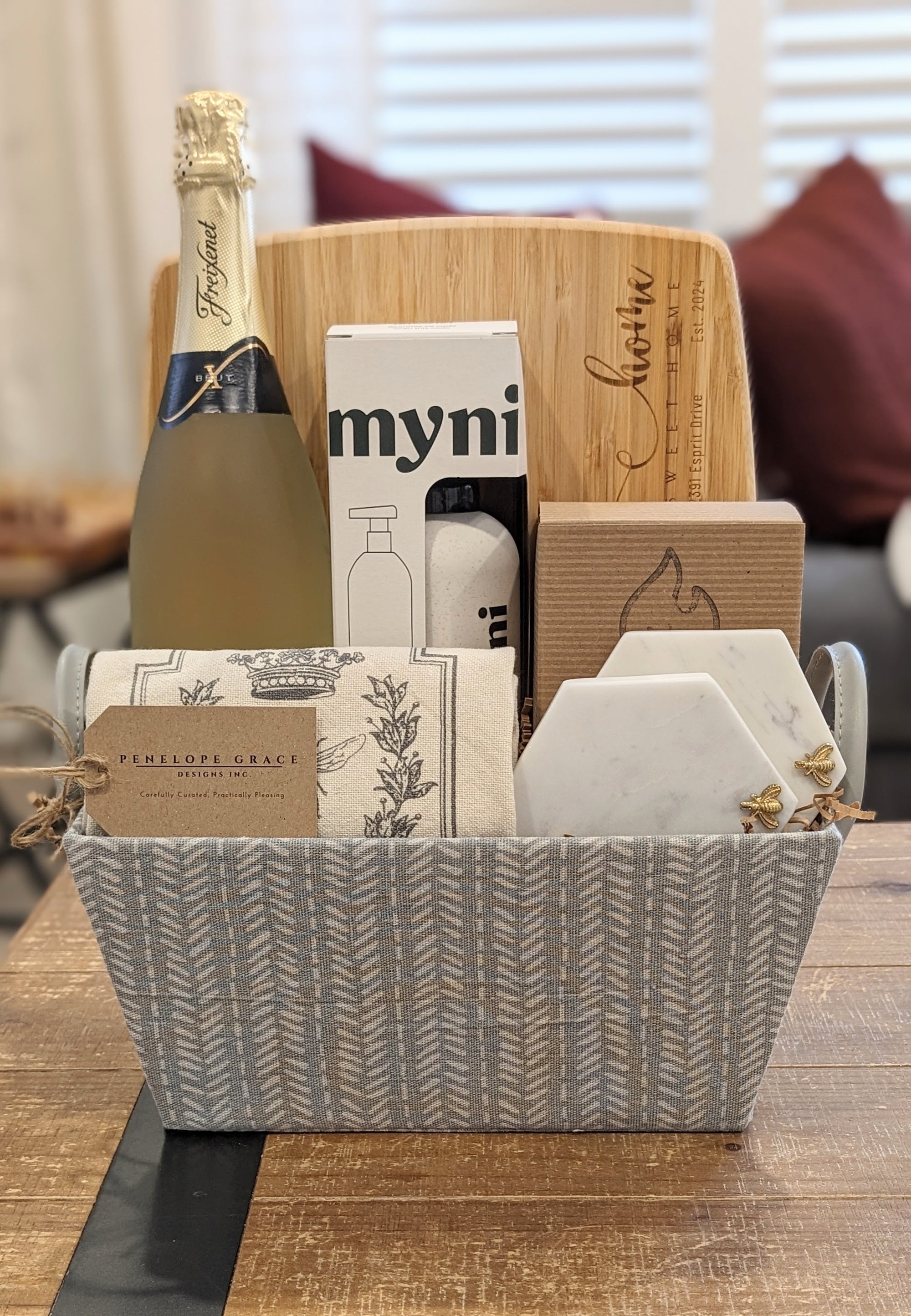 Custom Closing Gift Basket - Catherine Duff